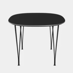 Stół Superellipse 150 Cm Laminat Standard Czarny Fritz Hansen
