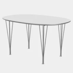Stół Superellipse 135 Cm Laminat Standard Biały Fritz Hansen