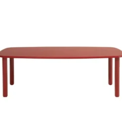 Stół Tottori 220 Cm Czerwony Driade