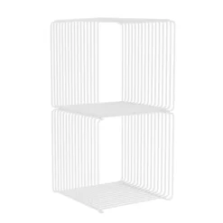 System Modułowy Panton Wire 2 Moduły 34,8 × 34,8 × 34,8 Cm Biały Montana