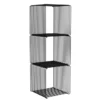 System Modułowy Panton Wire 3 Moduły 34,8 × 34,8 × 34,8 Cm Czarny Montana