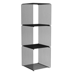 System Modułowy Panton Wire 3 Moduły 34,8 × 34,8 × 34,8 Cm Czarny Montana