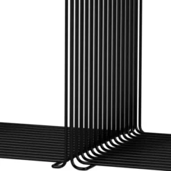 System Modułowy Panton Wire 3 Moduły Z Półką Czarny Montana
