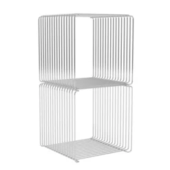 System Modułowy Panton Wire 2 Moduły 34,8 × 34,8 × 34,8 Cm Chromowany Montana