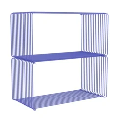 System Modułowy Panton Wire 2 Moduły 70 × 34,8 × 34,8 Cm Niebieski Montana
