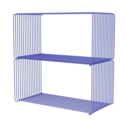 System Modułowy Panton Wire 2 Moduły 70 × 34,8 × 34,8 Cm Niebieski Montana