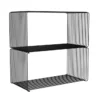 System Modułowy Panton Wire 2 Moduły 70 × 34,8 × 34,8 Cm Czarny Montana