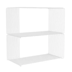 System Modułowy Panton Wire 2 Moduły 70 × 34,8 × 34,8 Cm Biały Montana