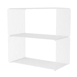System Modułowy Panton Wire 2 Moduły 70 × 34,8 × 34,8 Cm Biały Montana