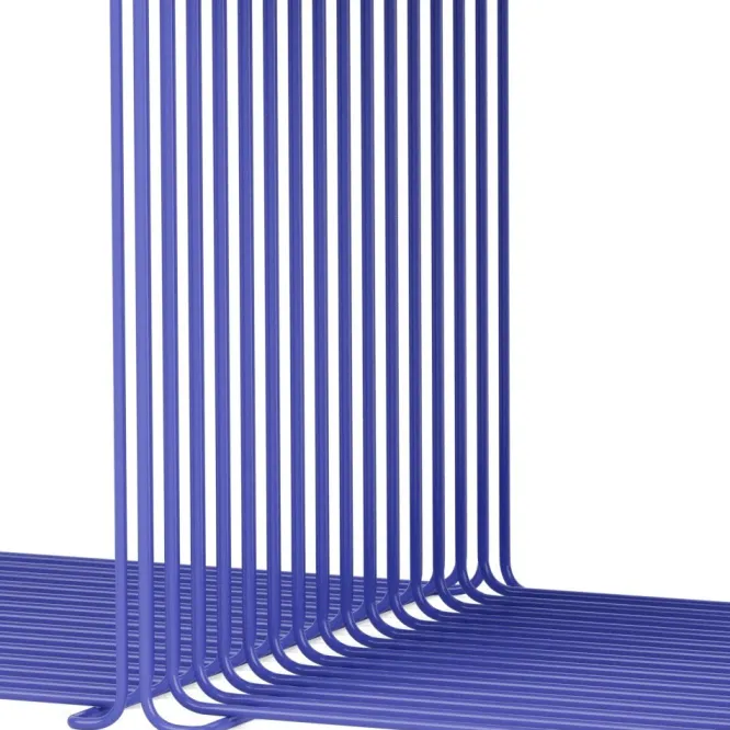 System Modułowy Panton Wire 3 Moduły Z Półką Niebieski Montana