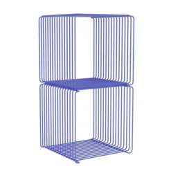System Modułowy Panton Wire 2 Moduły 34,8 × 34,8 × 34,8 Cm Niebieski Montana