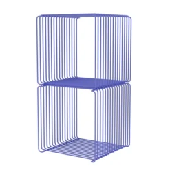 System Modułowy Panton Wire 2 Moduły 34,8 × 34,8 × 34,8 Cm Niebieski Montana