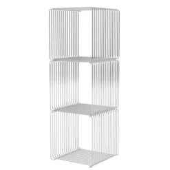 System Modułowy Panton Wire 3 Moduły 34,8 × 34,8 × 34,8 Cm Chromowany Montana