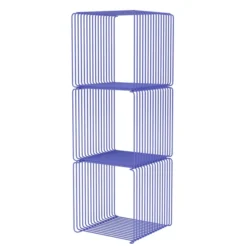 System Modułowy Panton Wire 3 Moduły 34,8 × 34,8 × 34,8 Cm Niebieski Montana