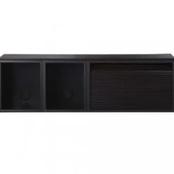 Szafka Ścienna Hifive Slim 100 Cm Czarna Northern