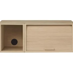 Szafka Ścienna Hifive Slim 75 Cm Jasny Dąb Northern
