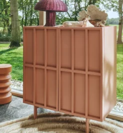 Szafka Do Przechowywania Różowa Hkliving