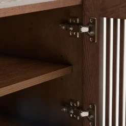 Szafka Na Buty Beyla Brązowa Kave Home