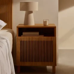 Szafka Nocna Beyla Dębowa Kave Home