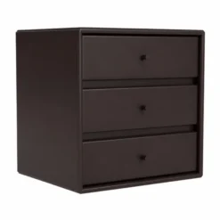 Szafka Nocna 6261 Ciemnobrązowa Montana