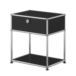 Szafka Nocna M54 Haller Czarna Usm