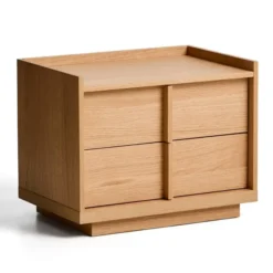 Szafka Nocna Onix Dębowa Kave Home