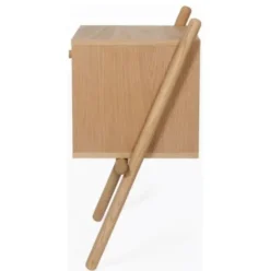 Szafka Nocna Wiru 3D Dębowo-Biała Woodman