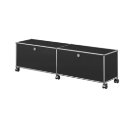 Szafka Rtv M61 Haller Czarna Usm