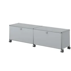 Szafka Rtv M61 Haller Srebrny Matowy Usm