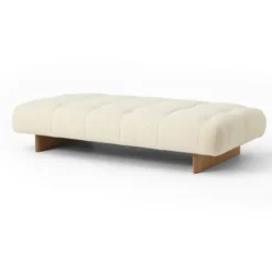 Szezlong Quilton Lift Flamiber Cream Hay