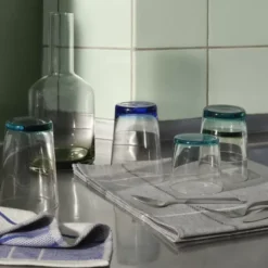 Szklanka Hue 6 Szt. Niebieska Broste Copenhagen