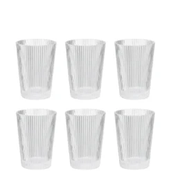 Szklanka Pilastro 6 Szt. Stelton