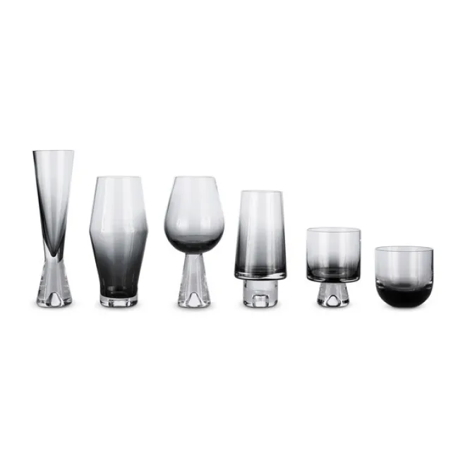Szklanka Wysoka Do Drinków Tank Czarna 2 Szt. Tom Dixon