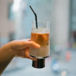 Szklanka Wysoka Do Drinków Tank Czarna 2 Szt. Tom Dixon