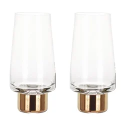 Szklanka Wysoka Do Drinków Tank Miedziana 2 Szt. Tom Dixon