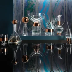 Szklanka Wysoka Do Drinków Tank Miedziana 2 Szt. Tom Dixon