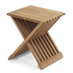 Taboret Fionia Drewno Tekowe Skagerak