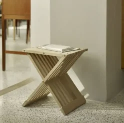 Taboret Fionia Naturalny Dąb Skagerak