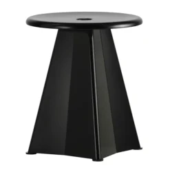 Taboret Metallique Czarny Vitra