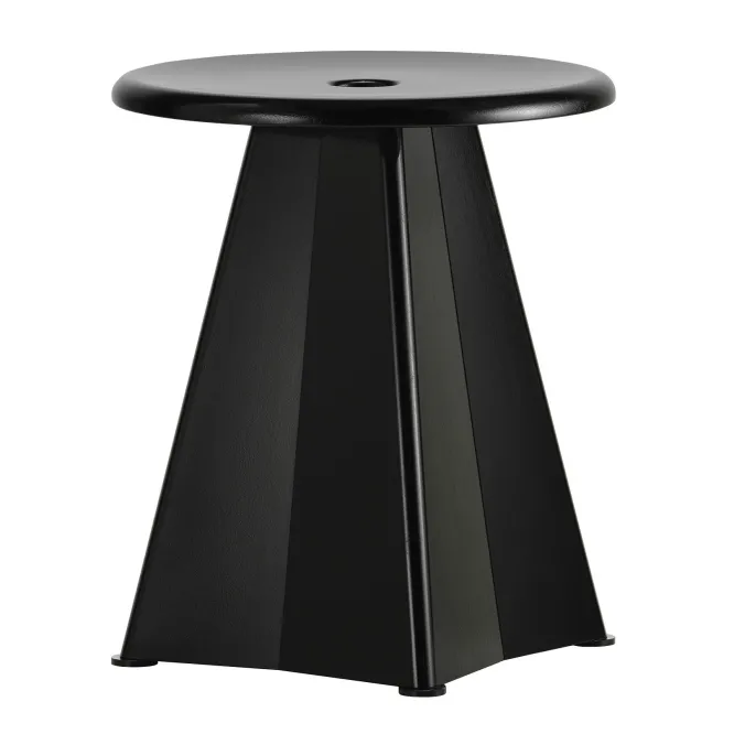 Taboret Metallique Czarny Vitra