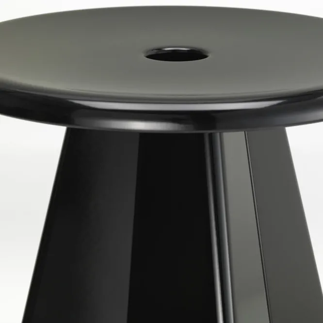 Taboret Metallique Czarny Vitra