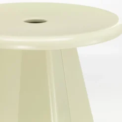Taboret Metallique Kremowy Vitra