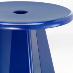 Taboret Metallique Niebieski Vitra