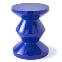 Taboret Zig Zag Kobaltowy Pols Potten