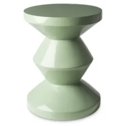 Taboret Zig Zag Oliwkowa Zieleń Pols Potten