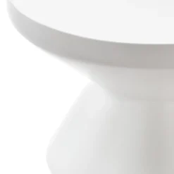 Taboret Zig Zag Outdoor Biały Pols Potten