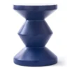 Taboret Zig Zag Outdoor Granatowy Pols Potten