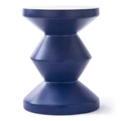 Taboret Zig Zag Outdoor Granatowy Pols Potten