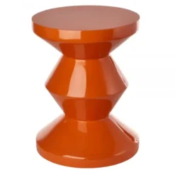Taboret Zig Zag Pomarańczowy Pols Potten