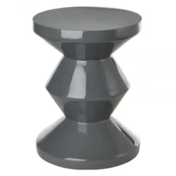 Taboret Zig Zag Szary Pols Potten